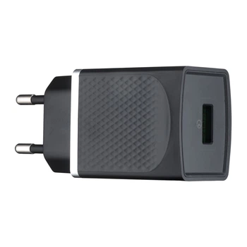 СЗУ Hoco C42A Vast power QC3.0 single port charger(EU) 1USB 3A Black