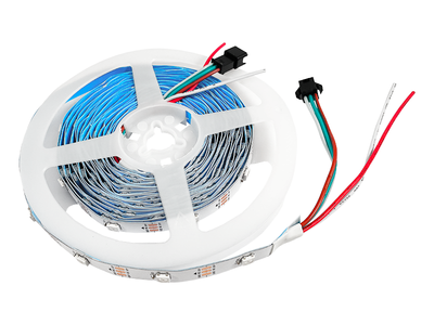 Адресная светодиодная лента SPI AVT WS2812 SMART 1 м SMD5050 30 LED 5В IP20 RGB