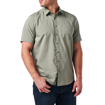 Рубашка тактическая 5.11 Tactical® Aerial Short Sleeve Shirt XL Mortar