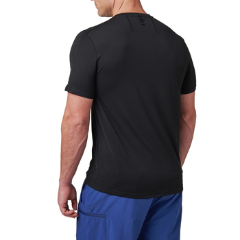 Футболка тактическая потоотводящая 5.11 Tactical No Mercy PT-R Short Sleeve Top S Black 2