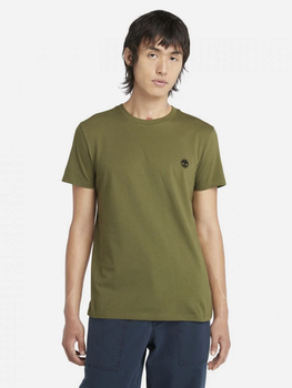 T-shirt męski bawełniany Timberland TB0A2BPR XL Khaki (194902951154)