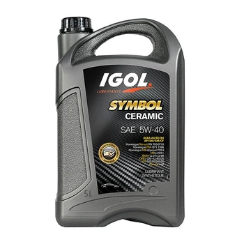 Олива моторна IGOL SYMBOL CERAMIC 5W40 5 л