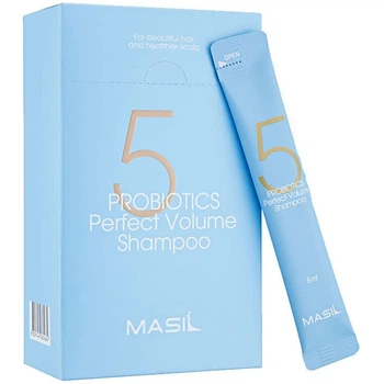 Шампунь для объема волос с пробиотиками набор мини-версий MASIL 5 PROBIOTICS PERFECT VOLUME SHAMPOO - 8 мл х 20 шт