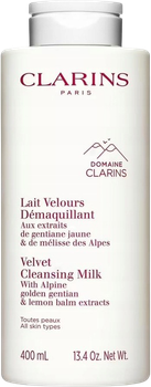 Молочко для зняття макіяжу Clarins Velvet Cleansing 400 мл (3666057218392)