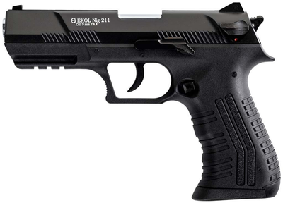 Стартовий шумовий пістолет Ekol Nig 211 + 20 холостих набоїв (9 мм)