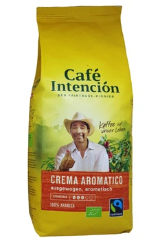 CAFE INTENCION Ecologico Cafe Crema J.J.DARBOVEN в зернах 1кг (52007)