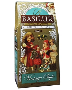 Чай Basilur чорний цейлонський Зимові канікули 85г (56407)