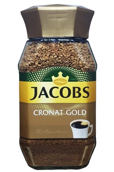 Кава Jacobs Cronat Gold розчинна 200 г у скляній банці (52674)