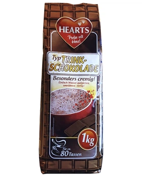 Гарячий шоколад Hearts Trink-Schokolade 1 кг (526)