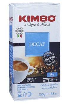 Кава Kimbo Decaffeinato мелена без кофеїну 250г (58374)