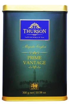 Чай Thurson Prime Vantage 300 г зелений з саусепом в металевій банці (58277)