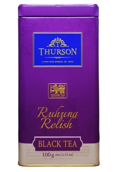 Чай Thurson Ruhuna Relish 100 г чорний у металевій банці (58281)