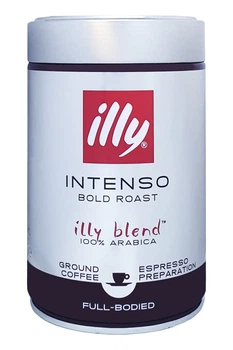Кава illy Intenso 100% Arabica мелена 250 г в металічній банці (54191)