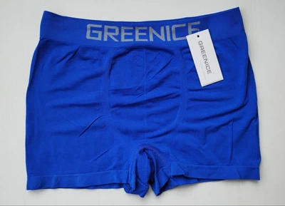 Мужские боксеры Greenice бесшовные синий M\L 4811