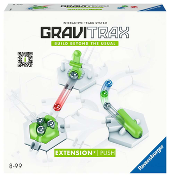Додатковий набір для конструктора Ravensburger Gravitrax PRO Additional Kit Push 6 деталей (4005556224388)