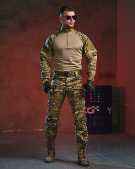 Тактический усиленный костюм Polygon штаны+убакс 2XL мультикам (86993)