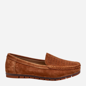 Mokasyny damskie S.Barski LR755 39 Camel (5905677195538)