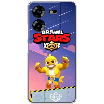 Силіконовий Чохол з Картинкою для Tecno Pova 5 Принт (Бравл Старс Ель Прімо, Brawl Stars El Primo) (48113-ysm017)