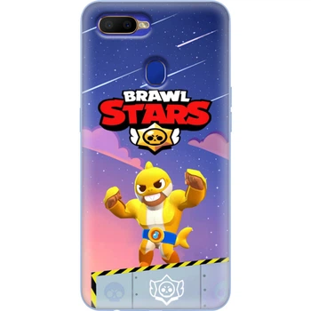 Силіконовий Чохол з Картинкою для OPPO A5s Принт (Бравл Старс Ель Прімо, Brawl Stars El Primo) (38514-ysm017)