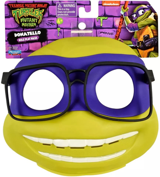 Podstawowa maska TMNT Wojownicze Żółwie Ninja Donatello (0043377835653)