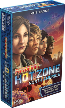 Gra planszowa Nordic Pandemic Hot Zone North America (5714293000610)