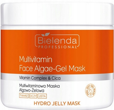 Maska do twarzy Bielenda Professional Hydro Jelly rozświetlająca algowo - żelowa z witaminą C 190 g (5902169058890)