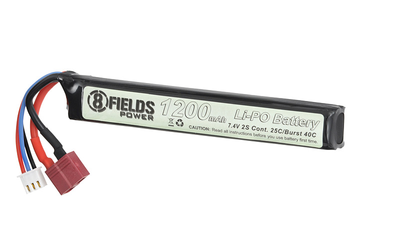 Акумулятор 8Fields LiPo 7.4V 1200mAh 25/40C T-Conector