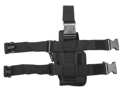 Кобура на стегно 8Fields Universal Drop Leg Large Pistol Holster Black