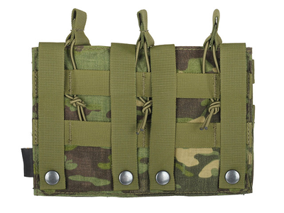 Підсумок 8Fields Premium Open Top Triple 5.56 Mag Pouch Multicam Tropic