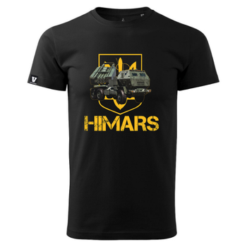 Футболка чоловіча Voyovnik Himars Black Size L