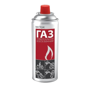 Газ в балоні 220гр всесезонний TM Rector