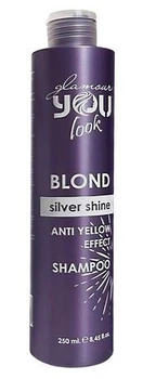 Шампунь для нейтрализации нежелательной желтизны You look Professional Blond Silver Shine Anti Yellow 250 мл