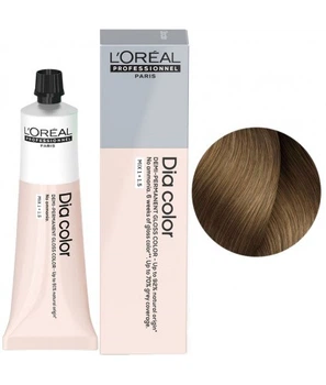 Безаміачний напівперманентний барвник L'Oreal Professionnel Dia Color 8 Блондин світлий 60 мл