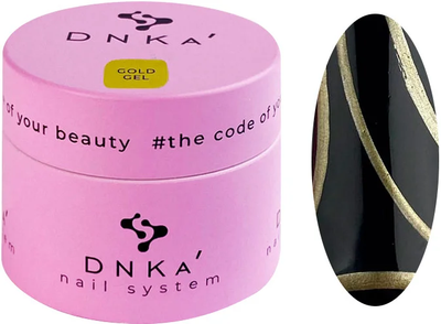 Гель-краска DNKa Gold Gel Золотистый 5 мл