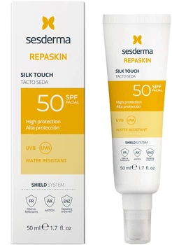 Сонцезахисний засіб для обличчя Sesderma Repaskin Slik Touch Spf 50 50 мл (8429979481993)