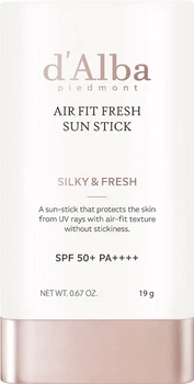 Солнцезащитный стик минеральный D'alba Air Fit Fresh Sun Stick 19 г (8809782556574)