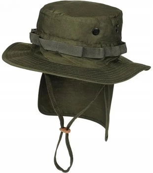 Панама Sturm Mil-Tec British Boonie Hat with Neck Flap R/S 2XL Olive