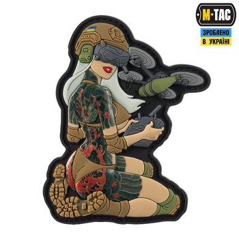 Нашивка M-Tac Tactical girl №6 PVC Якудза V2