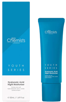 Нічний крем для обличчя Skin Chemists Hyaluronic Acid 50 мл (5060881920311)