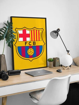 Постер ФК Барселона / FC Barcelona / футбольний плакат