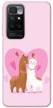 TPU чохол Demsky Милые ламы для Xiaomi Redmi 10