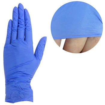 Перчатки Mediok нитриловые без талька Blue Sky M 100 шт (0304676)