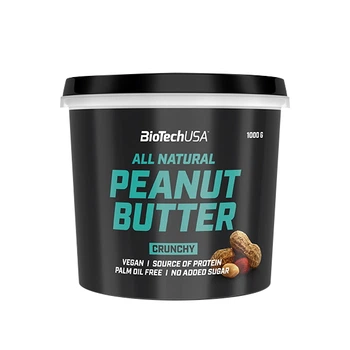 Арахісова паста BioTech Peanut Butter Crunch, 1 кг