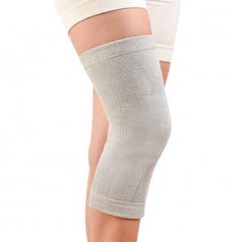 Бандаж Алком на коленный сустав (размер 2) цвет серый (артикул 3022)