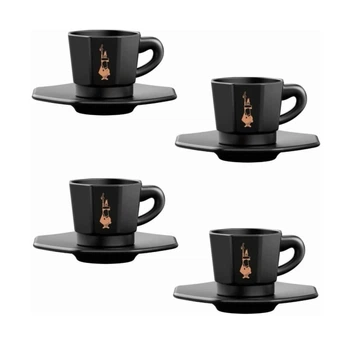 Набор чашек с блюдцами Bialetti RTATZ403