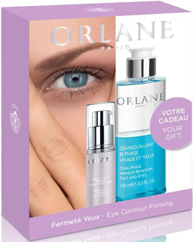 Набір для догляду за обличчям Orlane Firmness Оjos Крем для очей 15 мл + Засіб для зняття макіяжу з обличчя та очей 100 мл (3359993135907)
