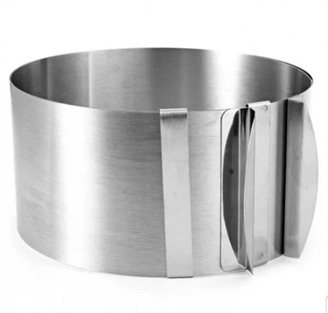 Форма для выпечки Кольцо кондитерское раздвижное Cake Ring 16-30 см Кольцо кондитерское универсальное
