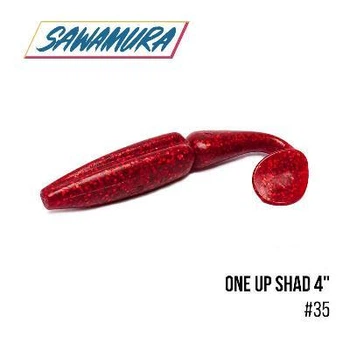 Віброхвіст Sawamura One'Up Shad 4" (6 шт.) (035),FS0631471