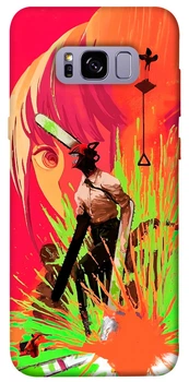 TPU чохол Demsky Anime evolution 5 Людина-бензопила (Chainsaw Man) для Samsung G955 Galaxy S8 Plus