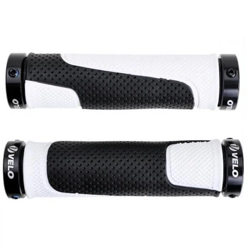 Грипсы Velo Pro-X VLG-776AD3, черно-белые
